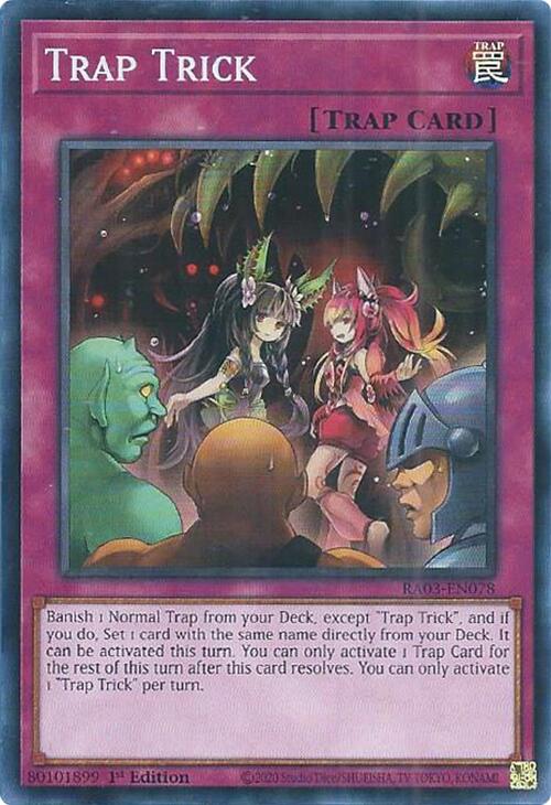 Trap Trick [RA03-EN078] Super Rare Yu-Gi-Oh!
