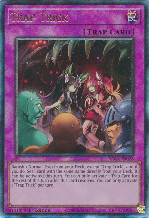 Trap Trick (UTR) [RA03-EN078] Prismatic Ultimate Rare Yu-Gi-Oh!