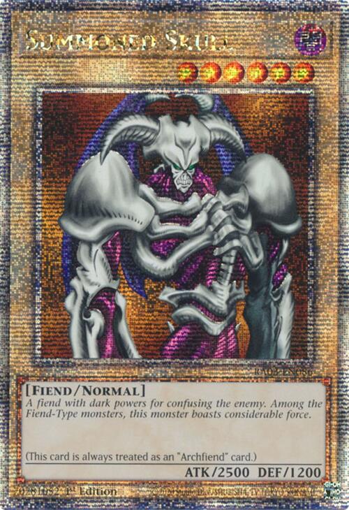 Summoned Skull (Quarter Century Secret Rare) [RA03-EN086] Quarter Century Secret Rare Yu-Gi-Oh!