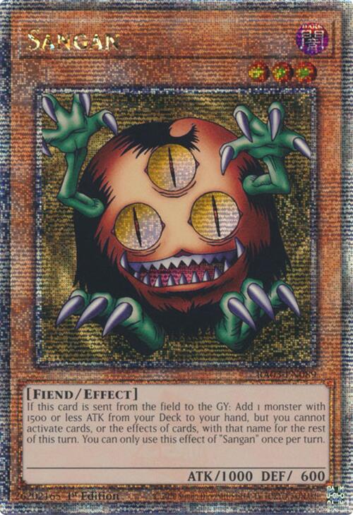 Sangan (Quarter Century Secret Rare) [RA03-EN089] Quarter Century Secret Rare Yu-Gi-Oh!