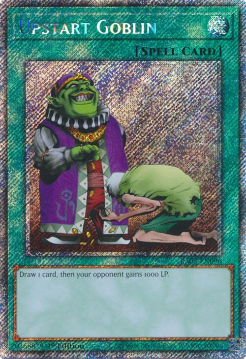 Upstart Goblin (Platinum Secret Rare) [RA03-EN096] Platinum Secret Rare Yu-Gi-Oh!