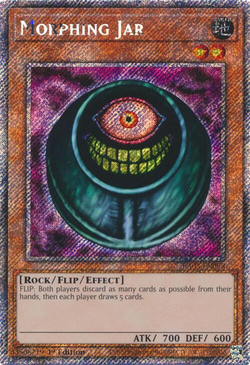 Morphing Jar (Platinum Secret Rare) [RA03-EN098] Platinum Secret Rare Yu-Gi-Oh!