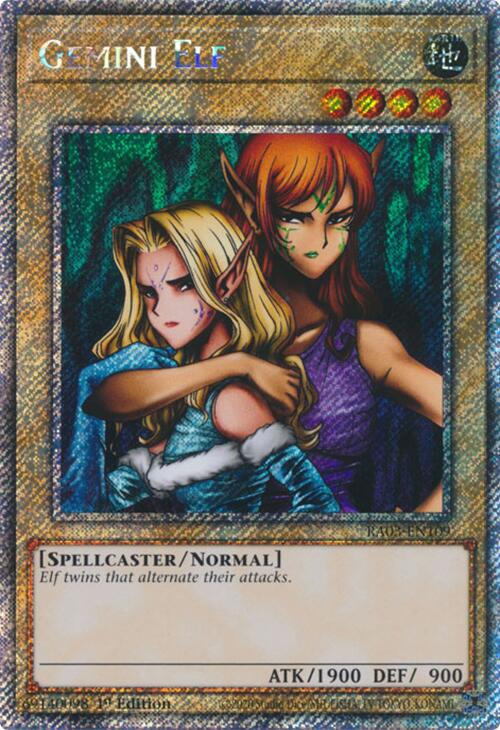 Gemini Elf (Platinum Secret Rare) [RA03-EN109] Platinum Secret Rare Yu-Gi-Oh!