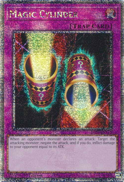 Magic Cylinder (Quarter Century Secret Rare) [RA03-EN115] Quarter Century Secret Rare Yu-Gi-Oh!