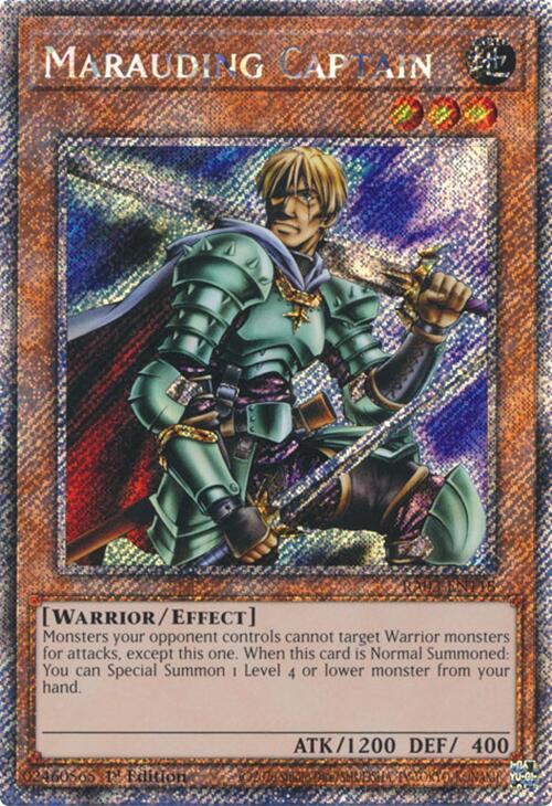 Marauding Captain (Platinum Secret Rare) [RA03-EN118] Platinum Secret Rare Yu-Gi-Oh!