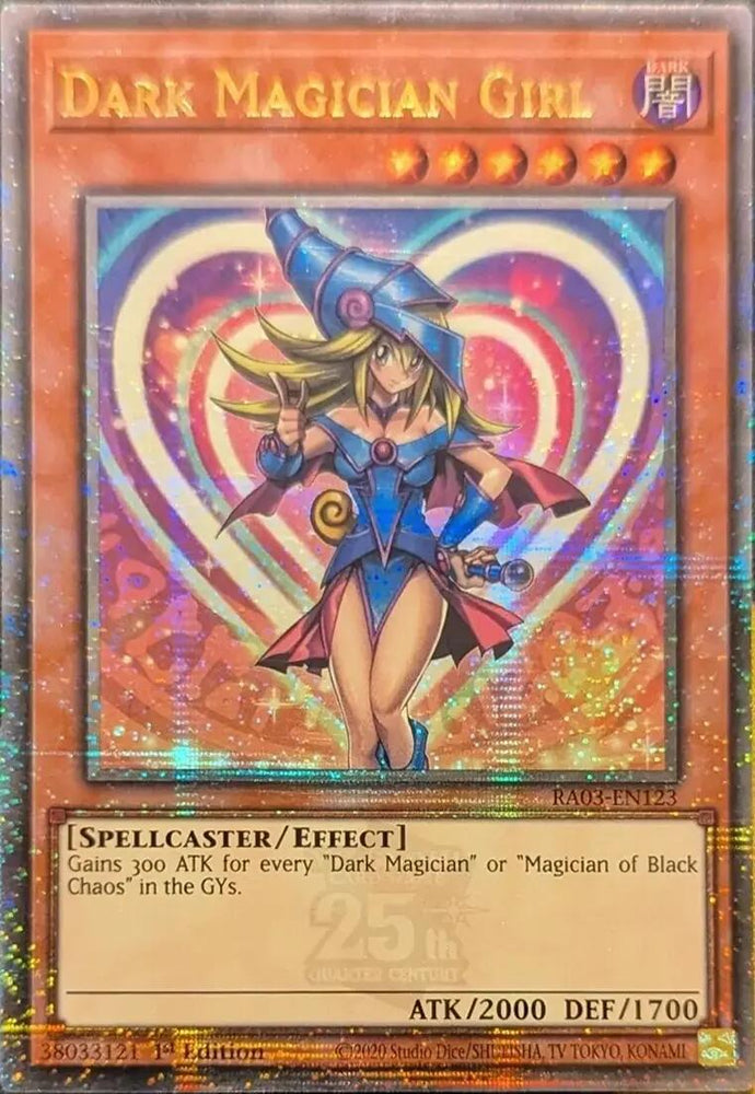 Dark Magician Girl (Quarter Century Secret Rare) [RA03-EN123] Quarter Century Secret Rare Yu-Gi-Oh!