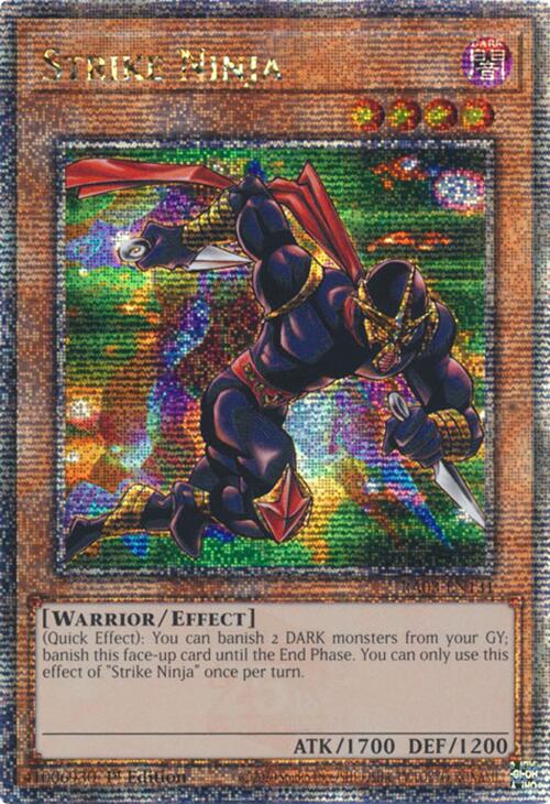Strike Ninja (Quarter Century Secret Rare) [RA03-EN131] Quarter Century Secret Rare Yu-Gi-Oh!