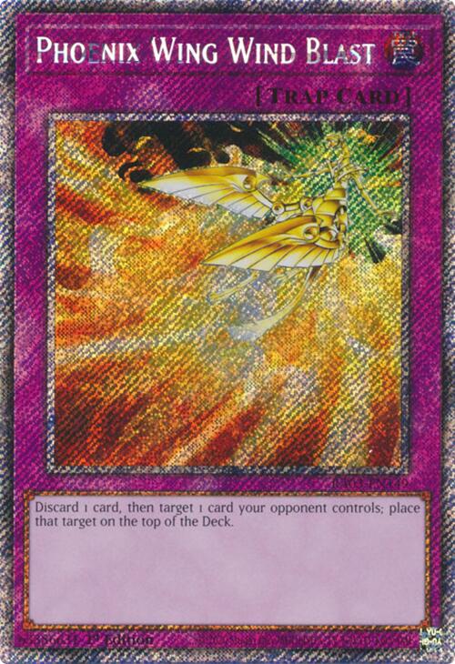 Phoenix Wing Wind Blast (Platinum Secret Rare) [RA03-EN149] Platinum Secret Rare Yu-Gi-Oh!