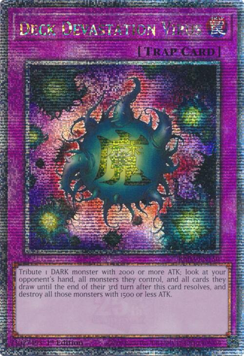 Deck Devastation Virus (Quarter Century Secret Rare) [RA03-EN150] Quarter Century Secret Rare Yu-Gi-Oh!