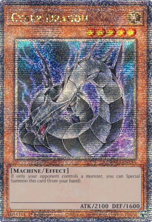 Cyber Dragon (Quarter Century Secret Rare) [RA03-EN155] Quarter Century Secret Rare Yu-Gi-Oh!