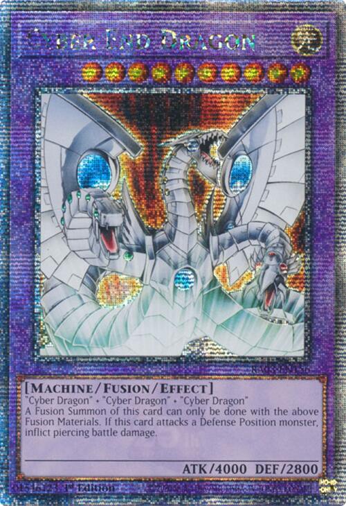 Cyber End Dragon (Quarter Century Secret Rare) [RA03-EN156] Quarter Century Secret Rare Yu-Gi-Oh!