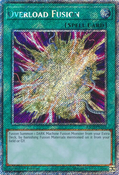 Overload Fusion (Platinum Secret Rare) [RA03-EN169] Platinum Secret Rare Yu-Gi-Oh!