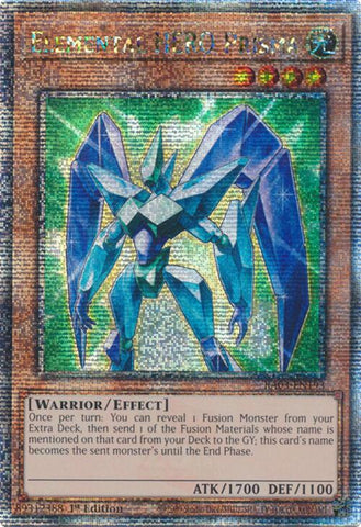 Elemental HERO Prisma (Quarter Century Secret Rare) [RA03-EN193] Quarter Century Secret Rare Yu-Gi-Oh!