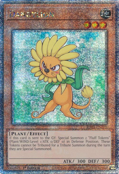 Dandylion (Quarter Century Secret Rare) [RA03-EN211] Quarter Century Secret Rare Yu-Gi-Oh!