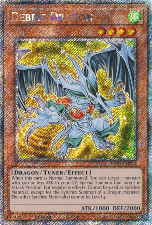Debris Dragon (Platinum Secret Rare) [RA03-EN214] Platinum Secret Rare Yu-Gi-Oh!