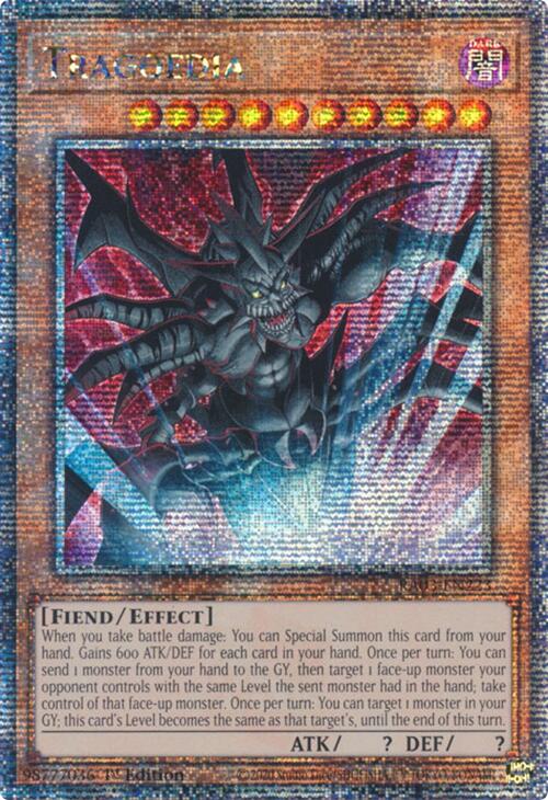 Tragoedia (Quarter Century Secret Rare) [RA03-EN223] Quarter Century Secret Rare Yu-Gi-Oh!