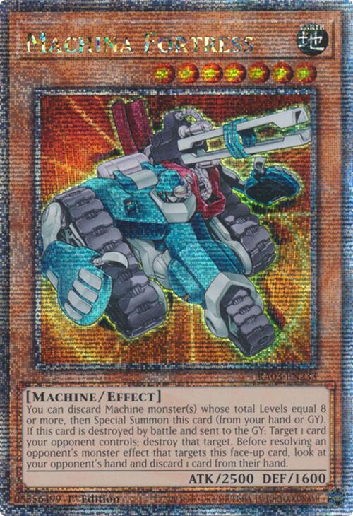 Machina Fortress (Quarter Century Secret Rare) [RA03-EN233] Quarter Century Secret Rare Yu-Gi-Oh!