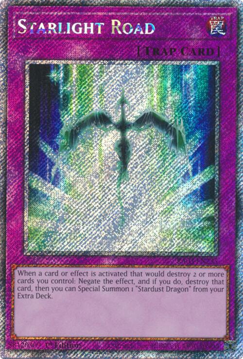 Starlight Road (Platinum Secret Rare) [RA03-EN235] Platinum Secret Rare Yu-Gi-Oh!