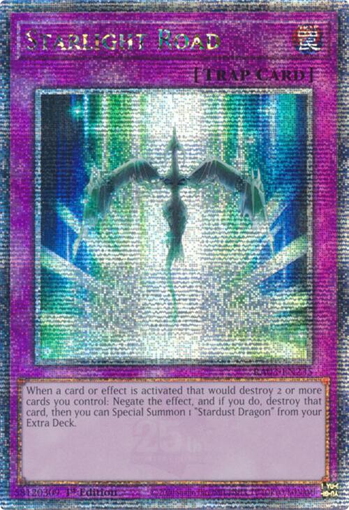 Starlight Road (Quarter Century Secret Rare) [RA03-EN235] Quarter Century Secret Rare Yu-Gi-Oh!