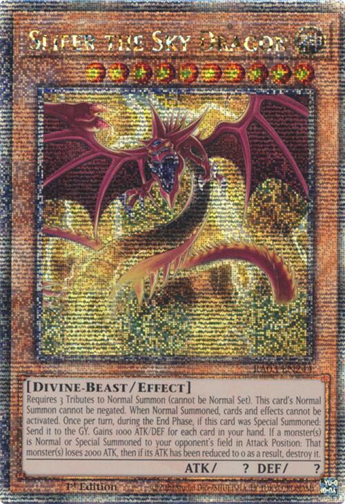 Slifer the Sky Dragon (Quarter Century Secret Rare) [RA03-EN244] Quarter Century Secret Rare Yu-Gi-Oh!