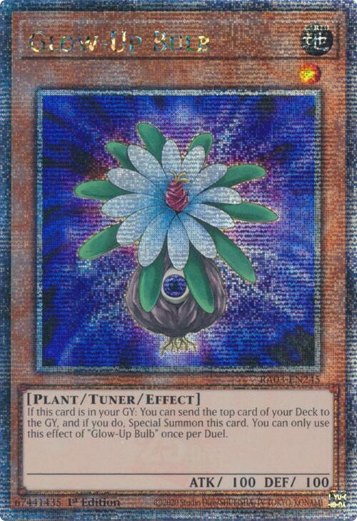 Glow-Up Bulb (Quarter Century Secret Rare) [RA03-EN245] Quarter Century Secret Rare Yu-Gi-Oh!