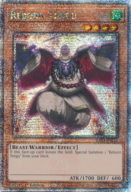 Reborn Tengu (Quarter Century Secret Rare) [RA03-EN251] Quarter Century Secret Rare Yu-Gi-Oh!