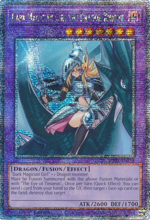 Dark Magician Girl the Dragon Knight (Quarter Century Secret Rare) [RA03-EN258] Quarter Century Secret Rare Yu-Gi-Oh!