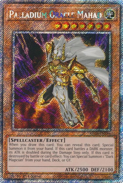 Palladium Oracle Mahad (Platinum Secret Rare) [RA03-EN266] Platinum Secret Rare Yu-Gi-Oh!
