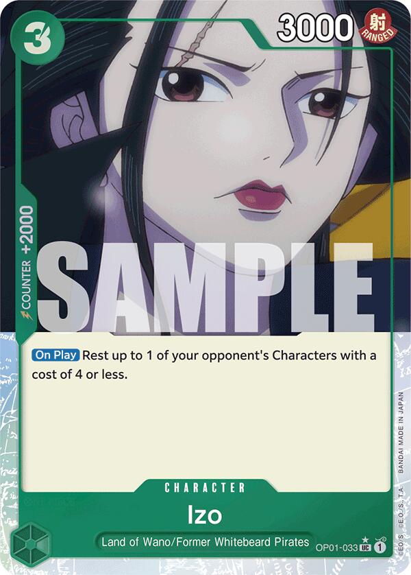 Izo (OP01-033) (Extended Art) [Premium Booster -The Best-] Bandai