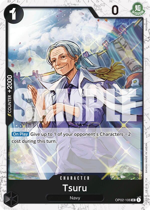 Tsuru (Jolly Roger Foil) [Premium Booster -The Best-] Bandai