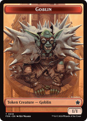 Goblin // Insect Doubled-Sided Token [Foundations Tokens] Magic: The Gathering