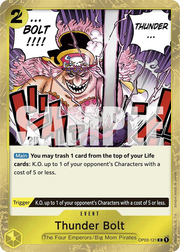 Thunder Bolt (Jolly Roger Foil) [Premium Booster -The Best-] Bandai