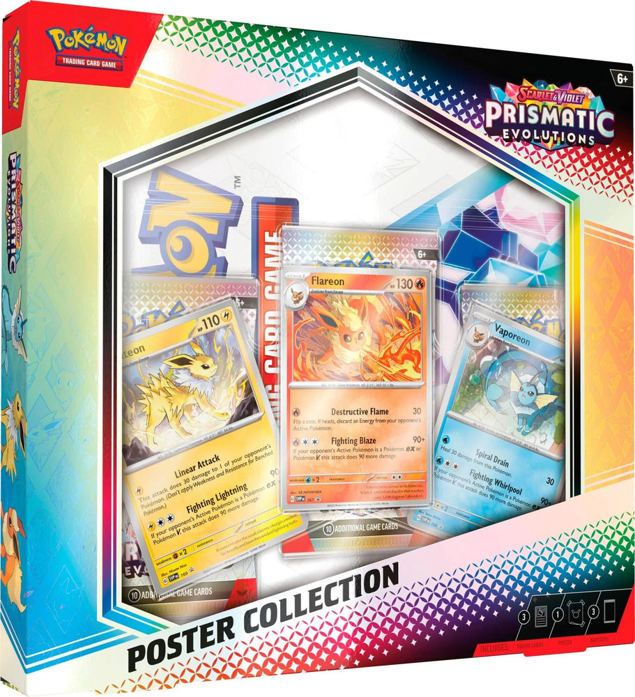 Scarlet & Violet: Prismatic Evolutions - Poster Collection Pokémon