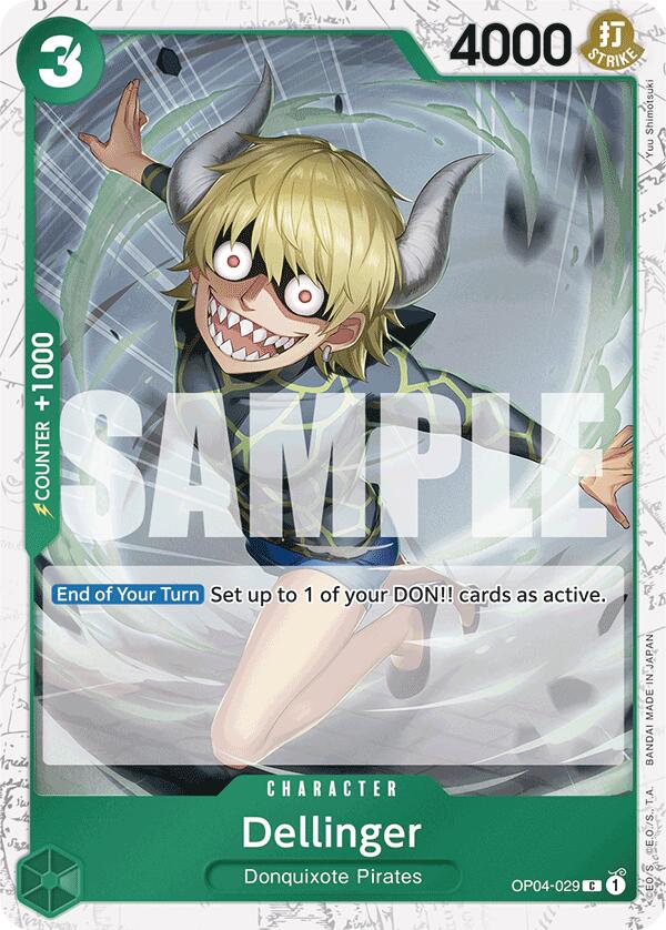 Dellinger (Jolly Roger Foil) [Premium Booster -The Best-] Bandai