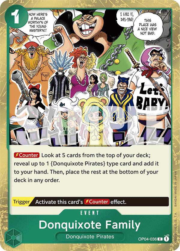 Donquixote Family (Jolly Roger Foil) [Premium Booster -The Best-] Bandai
