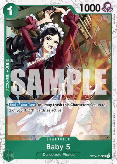 Baby 5 (OP04-032) (Jolly Roger Foil) [Premium Booster -The Best-] Bandai