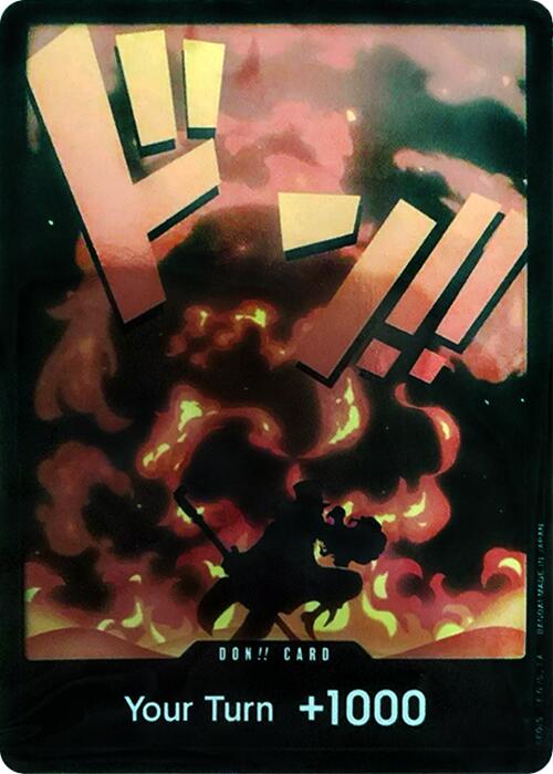 DON!! Card (Sabo) (Devil Fruits Collection Vol. 2) [One Piece Promotion Cards] Bandai