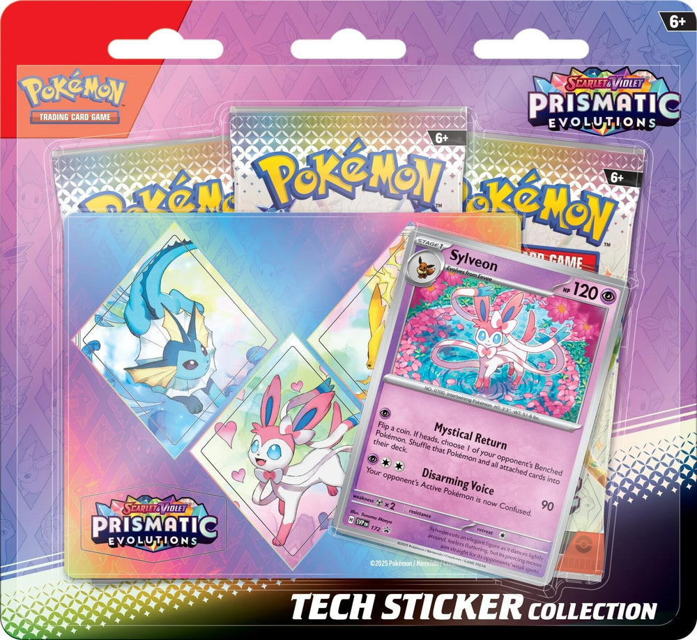 Scarlet & Violet: Prismatic Evolutions Tech Sticker Collection (Sylveon) Pokémon