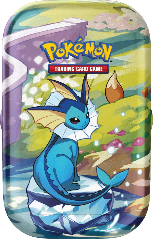 Scarlet & Violet: Prismatic Evolutions Mini Tin (Vaporeon) Pokémon