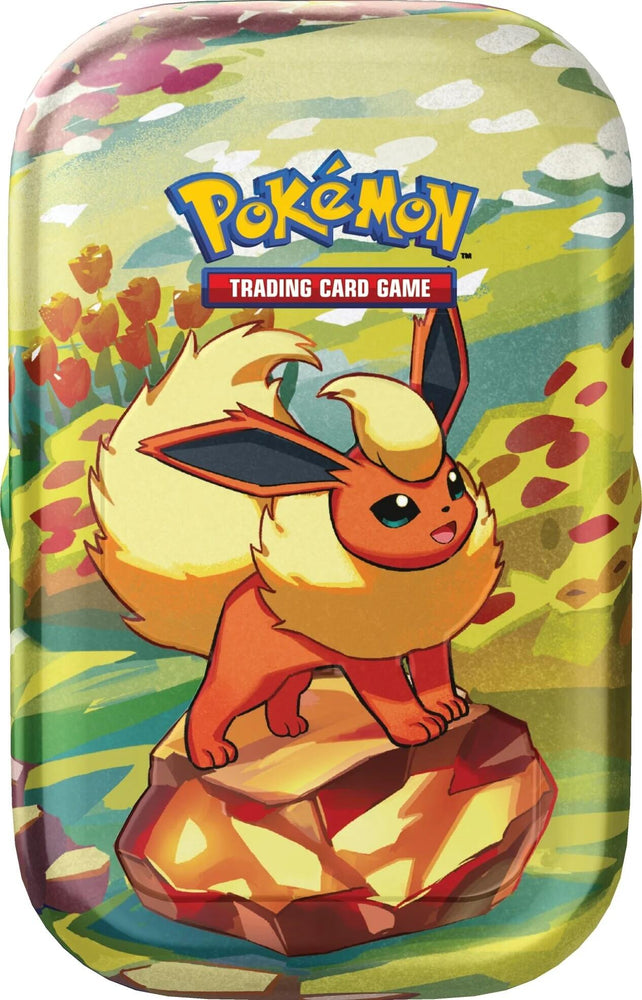 Scarlet & Violet: Prismatic Evolutions Mini Tin (Flareon) Pokémon
