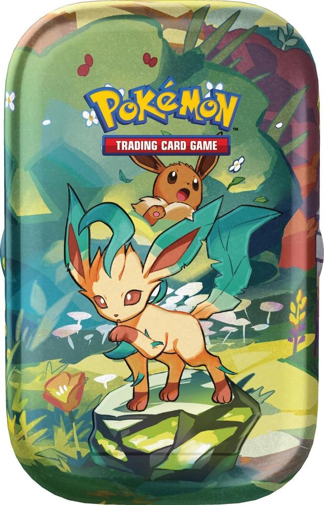 Scarlet & Violet: Prismatic Evolutions Mini Tin (Leafeon) Pokémon