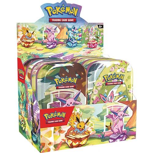 Scarlet & Violet: Prismatic Evolutions Mini Tin Display Pokémon