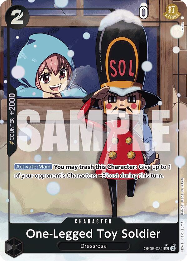 One-Legged Toy Soldier (Alternate Art) [Premium Booster -The Best-] Bandai