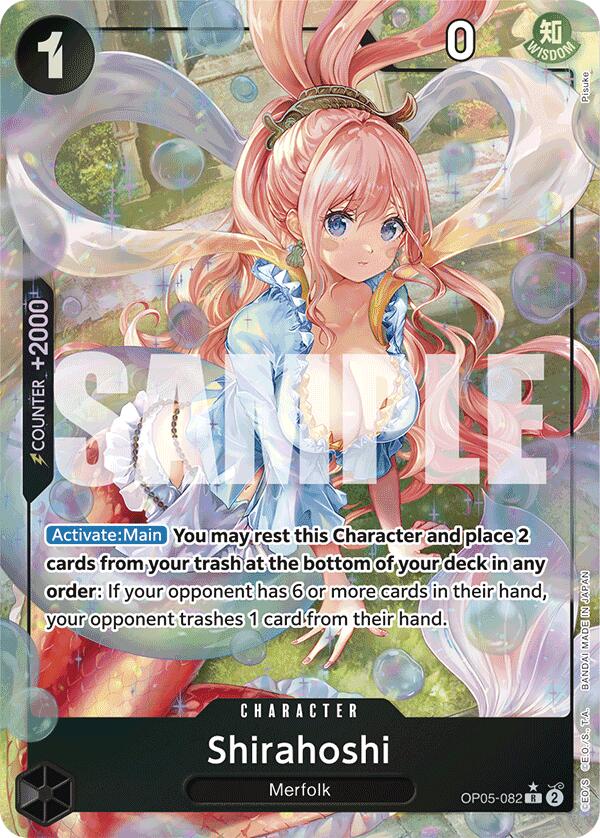 Shirahoshi (OP05-082) (Alternate Art) [Premium Booster -The Best-] Bandai