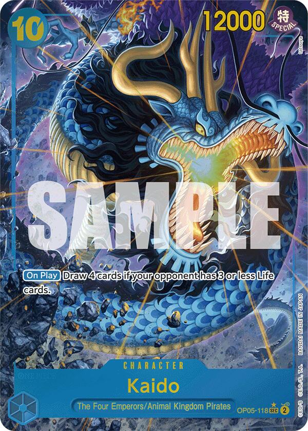 Kaido (OP05-118) (Alternate Art) [Premium Booster -The Best-] Bandai