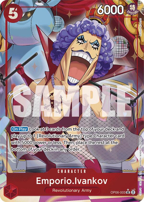 Emporio.Ivankov (Full Art) [Premium Booster -The Best-] Bandai
