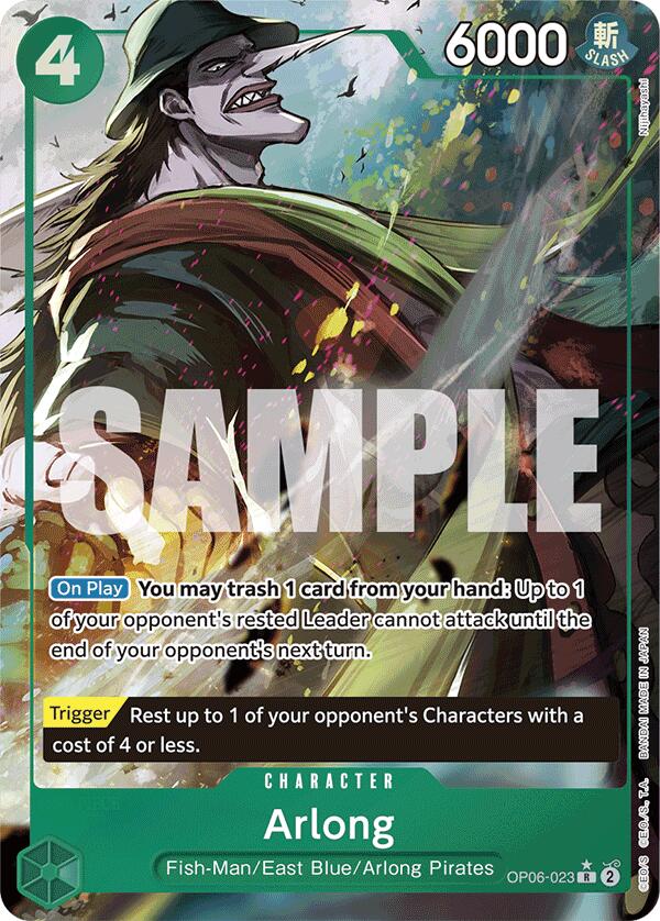 Arlong (Full Art) [Premium Booster -The Best-] Bandai
