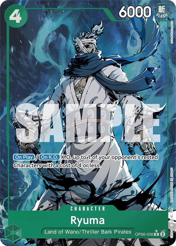 Ryuma (Alternate Art) [Premium Booster -The Best-] Bandai