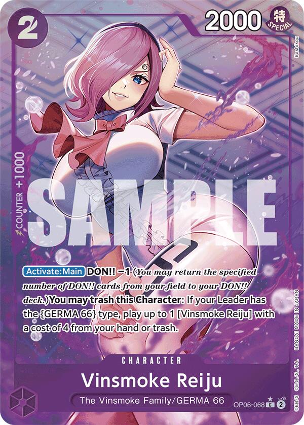 Vinsmoke Reiju (OP06-068) (Full Art) [Premium Booster -The Best-] Bandai