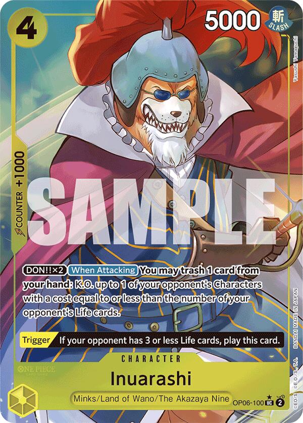 Inuarashi (Full Art) [Premium Booster -The Best-] Bandai